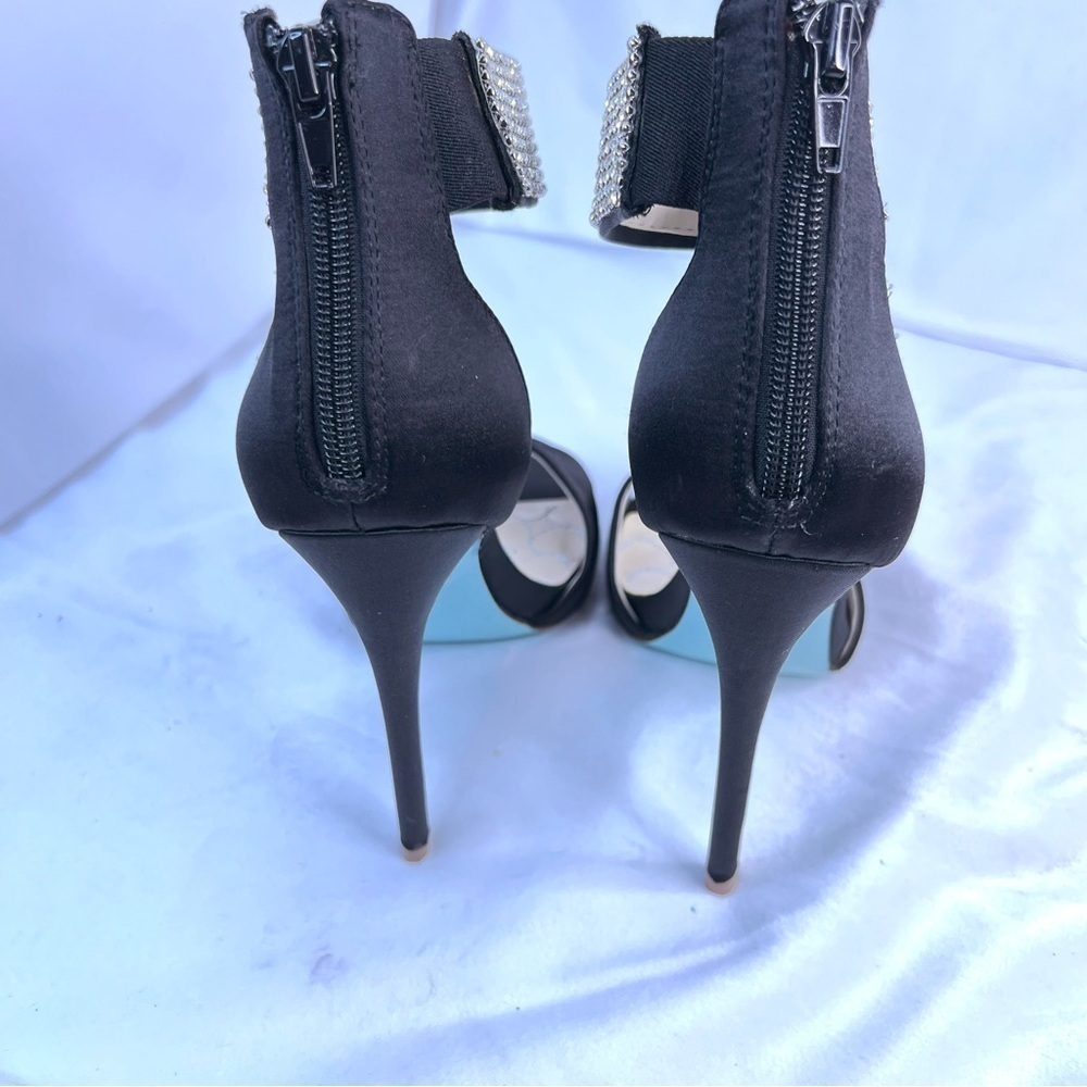 Blue by Betsey Johnson SB-Unite Bling Heels Size 7.5 - Picture 7 of 11